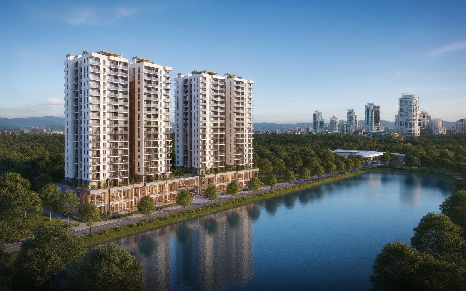 lakeside Drive Residences Hero Aerial View